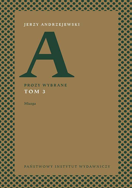 Prozy wybrane, t. 3 